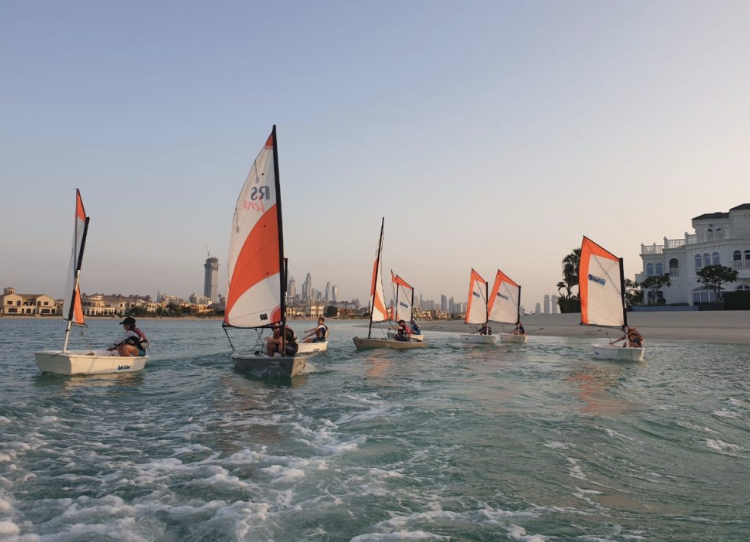 kids Sailing in Dubai